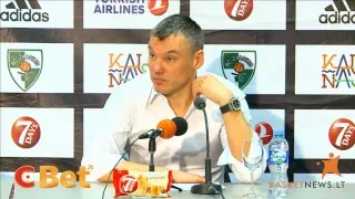 Trenerių ir krepšininkų komentarai po Kauno „Žalgirio“ ir Maskvos CSKA rungtynių.