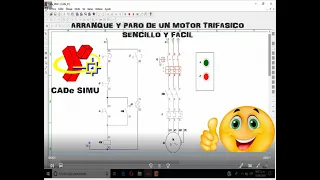 ARRANQUE Y PARO EN CADE SIMU