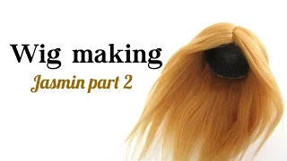 Wig making Jasmin part 2