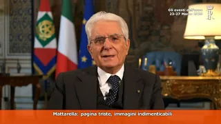 Gli eventi del 2020: Mattarella parla alla Nazione in lockdown