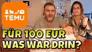 2024, Das erste TEMU-Unboxing🎁! Was bekommen wir für 100€ ?