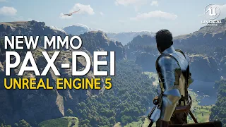 PAX DEI First 1 Hour of Gameplay in UNREAL ENGINE 5 | Open World MMO Alpha Build RTX 4090 4K 2023