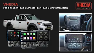 Ford Ranger Head Unit 2006 – 2011 Head Unit Installation