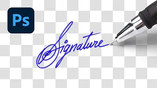 FREE Plugin: Extract Sign & Sketches in One Click! - Photoshop