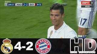 Real Madrid vs Bayern Munich 4-2 - All Goals & Extended Highlights - Champions League 18/04/2017 HD