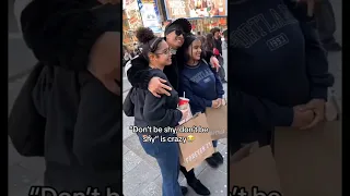 Austin is in New York Times Square 🥰💙💙#shorts #austinmcbroom #acefamily #love #youtubeshorts #funny