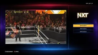 WWE 2K23 COMEÇA UNIVERSE MODE NXT CORA JADE VS ALBA FYER VS NIKITA LYONS FULL MATCH