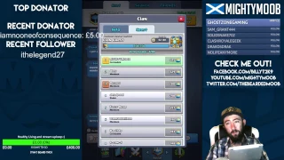 545 CROWNS!?!? CLAN CHEST OPENING!!!