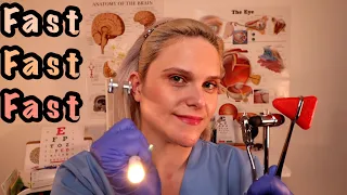 The FASTEST Detailed ASMR Cranial Nerve Exam EVER!