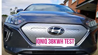 Hyundai Ioniq 38kwh test drive. Wow this thing is efficient!