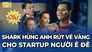 Sản phẩm "uống là phê" Startup Ê Đê khiến Shark Hùng Anh rút luôn vé vàng giành quyền đàm phán