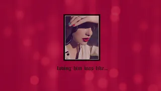 taylor swift - red (slowed + reverb)