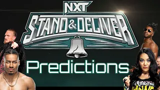 My NXT Stand & Deliver 2024 Predictions | NXT Stand & Deliver