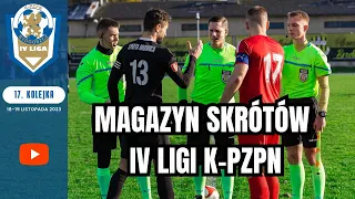 [WIDEO] Magazyn skrótów IV ligi K-PZPN - 17. kolejka 2023/24 #laczynaspilka #4liga #football