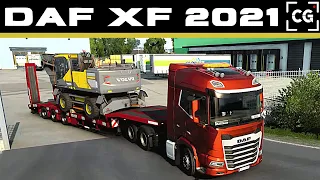 DAF XF 2021 - Euro Truck Simulator 2 | Le Havre to Paluel | Logitech G29 + Shifter Gameplay