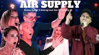 Golden Buzzer Extraordinary Song Air Supply Americas Got Talent Parody 2024