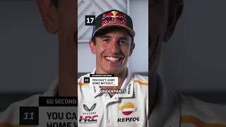 60 Second Challenge with Marc Marquez!