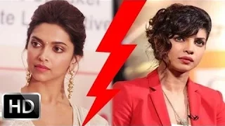 Priyanka Trolls Reporter For Asking About Deepika Vs Priyanka's Catfight Hollywood Films