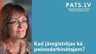 Kad jāreģistrējas kā pašnodarbinātajam?