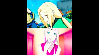 Who is strongest || Sakura vs Tsunade  (power level) #shorts