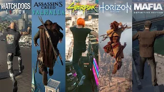JUMPING FROM HIGH PLACES IN 11 OPEN WORLD GAMES  - PART 2