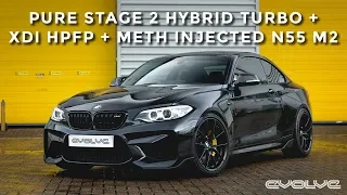 Making our most powerful M2 N55 - 520HP Pure Hybrid Turbo, Meth Injection + XDI HPFP Installation