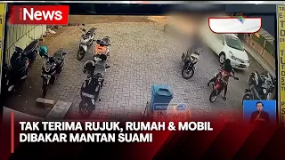 Pria Bakar Mobil & Rumah Mantan Istri, Korban: Pelaku Sering KDRT - iNews Siang 08/05