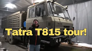 Tour of the Tatra 815 6x6 v12!