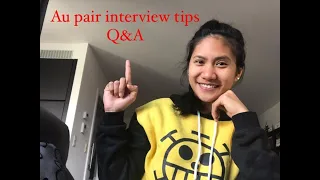 Au Pair Interview Tips With Agency Q & A #PinayinEurope #aupairexperience