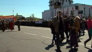 Парад Победы в столице Тувы