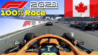 F1 2021 - Let's Make Norris World Champion #7: 100% Race Canada