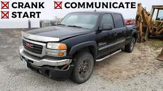 Customer Finally Says "Uncle" - GMC Duramax is Totally Dead