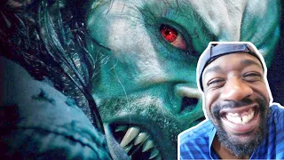 Morbius First Vampire Transformation Reaction