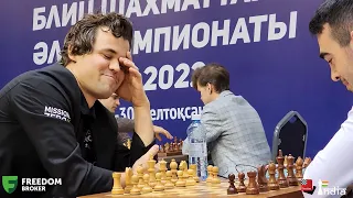 Only Magnus Carlsen's pawns can move backwards! | Anish and Dubov try to troll Magnus!