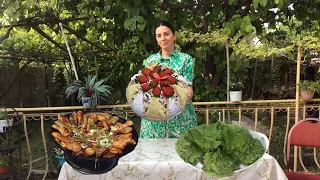 Everyone was impressed with my fruitcake and veggie fried chicken