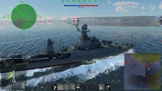 War Thunder; MPK Pr.1331M; A very durable frigate with very limited ammo; Naval Arcade