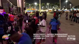 Nessa Preppy Live Performance Créole Culture Fest in Miramar 20 Octobre 2019