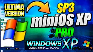 Windows XP En 2023 ✅ MiniOS XP El Windows mas Liviano y Rapido Para PC Vieja o de Bajos Recursos