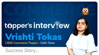 CBSE Delhi Region Commerce Topper Vrishti Tokas Interview - arihant's Padhaakoo
