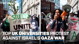 UK's top universities demonstrate in London