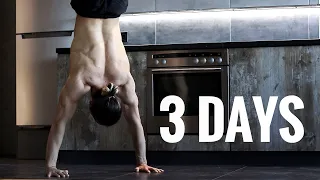 The FASTEST HANDSTAND TUTORIAL (Progress in 3 DAYS)