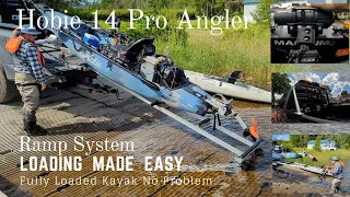 Hobie 14 Pro Angler Ramp Loading System