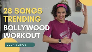 30min 2024 TRENDING Bollywood Dance NONSTOP Full Body Workout For Weight Loss
