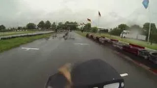 Regentanz auf Slicks - Qualifying Kartbahn Schleswig