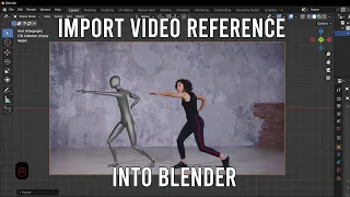 How To Import Video References For Animation In Blender 3.4