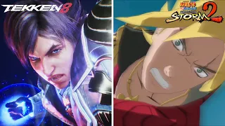 Naruto Storm 2 VS TEKKEN 8-Lars Alexanderssons Ultimate Jutsu VS Rage Art Comparison