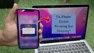 How To Fix Iphone Screen Mirroring Not Showing Or Not Working In Macbook