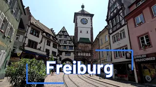Freiburg | Relaxing walk from the City Hall to Swabian Gate