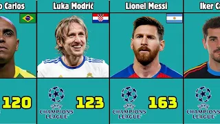 Footballers With 100+ Champions League Appearances