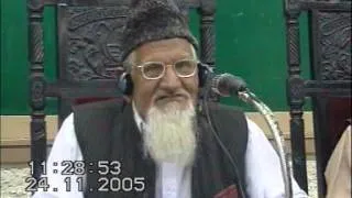 Maulana Ishaq - Allah kai barai main Badgumaniyan, Sawal o Jawab - thu 24112005